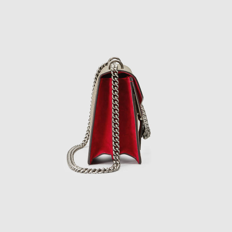 Gucci Dionysus Small GG Supreme Shoulder Bag 400249 Red